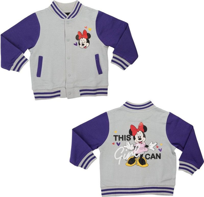 Minnie Mouse - College Jas - Multi - Katoen - OEKO TEX 100