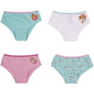 Paw Patrol onderbroek meisje - set van 8 - mintgroen/roze - maat 110/116