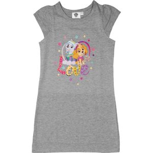 Paw Patrol Jurk - Korte Mouw - Grijs - Maat 98/104
