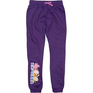 Peppa Pig / Peppa Big Joggingbroek - Vrijetijdsbroek - Paars - Katoen - Maat 86/92