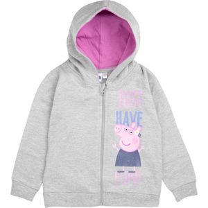 Peppa Pig Vest - Just have fun - Grijs - Maat 86/92