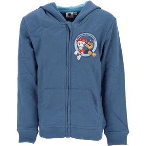 United Labels - Paw Patrol - Sweatjack - Blauw - Kinderhoodie met Ritssluiting