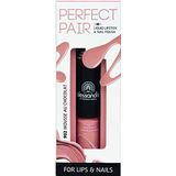 Alessandro - Perfect Pair - Lippenstift en Nagellak - Mousse au Chocolat - 4 ml + 6 ml