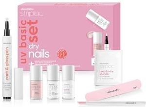 Alessandro - Striplac UV Basic Set Dry Nails - Nagelverzorging - Inclusief Tools