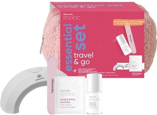 Striplac - Travel Set - Nageldroger - Inclusief LED Lamp - Glanzende Afwerking