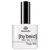 Alessandro - Hybrid Top Coat - 8 ml - Hybrid Polish Top Coat - Reactieve Top Coat