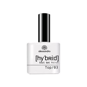 Alessandro - Hybrid Top Coat - 8 ml - Hybrid Polish Top Coat - Reactieve Top Coat