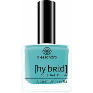 alessandro - Hybrid - Nagellak - Oranje - Plantaardig - Hoogglanzende Finish