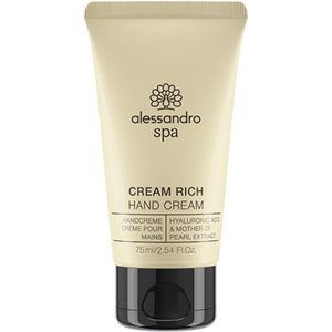 ALESSANDRO - SPA - Handcrème - 75ml - Met Squalaan en Hyaluronzuur