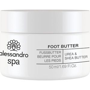 Alessandro Spa - Foot Butter - Hydraterend - Amandelolie & Ureum - 50 ml