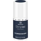 Alessandro Striplac Peel or Soak - Gellak - 121 Superstition Blue - 8 ml