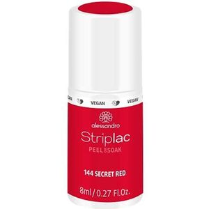 alessandro Striplac Secret Red nagel gel coat 8 ml Rood