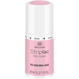 alessandro Striplac Peel or Soak Unicorn Cake nagel gel coat 8 ml Roze
