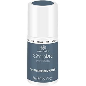 Alessandro - Peel or Soak Striplac - Nagellak - Grijs-Blauw - Vegan - 8 ml