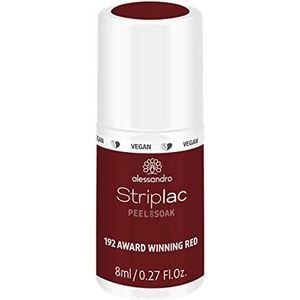 Alessandro Striplac Peel Or Soak 192 Award Winning Red 8 ml