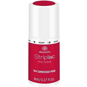 Alessandro - Striplac Peel or Soak - Nagellak - Sunkissed Pink - 8 ml