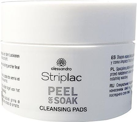 Cleansing Pads - Striplac Peel or Soak - 40 Stuks - Alessandro