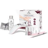 Alessandro Striplac Starterkit - Gelnagellak Set met LED Lamp - Inclusief Kleurlak Roze - Gellak Starterspakket 9 pcs