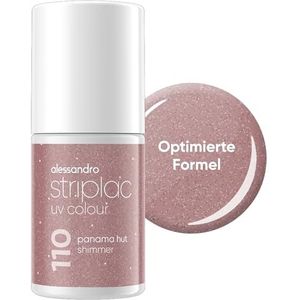 Alessandro - Striplac UV Colour - Nagellak - 110 Panama Hut - Shimmer - 6,5 ml