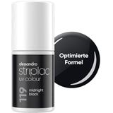 Alessandro - Striplac UV Colour - Nagellak - 119 Midnight Black - 6,5 ml
