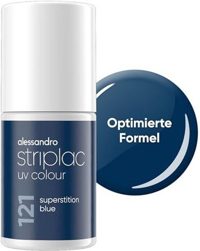 Alessandro - Striplac - UV Nagellack - Superstition Blue - 6,5 ml