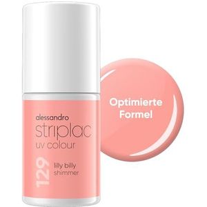 Alessandro - Striplac UV Colour - Nagellak - 129 Lilly Billy - Shimmer - 6,5 ml