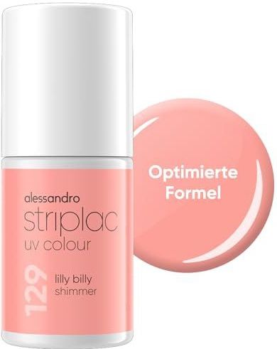 Alessandro - Striplac UV Colour - Nagellak - 129 Lilly Billy - Shimmer - 6,5 ml