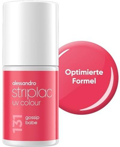 Alessandro - Striplac UV Colour - Nagellak - 6,5 ml - 131 Gossip Babe