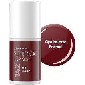 Alessandro - Striplac UV Colour - Nagellak - Rood - 6,5 ml