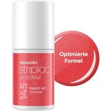 Alessandro - Striplac UV-Nagellak - Beach Red - shimmer - 6,5 ml