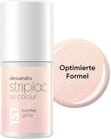 Alessandro - Striplac UV Colour - Nagellak - Bonfire Glitter - 6,5 ml