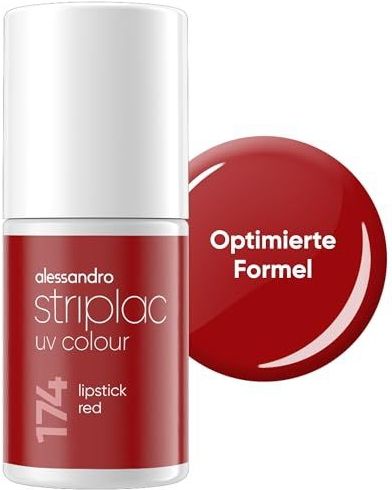 Alessandro - Striplac UV Colour - Nagellak - Lipstick Red - 6,5 ml