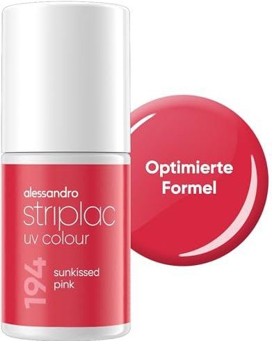 Alessandro - Striplac UV Colour - Nagellak - Sunkissed Pink - 6,5 ml