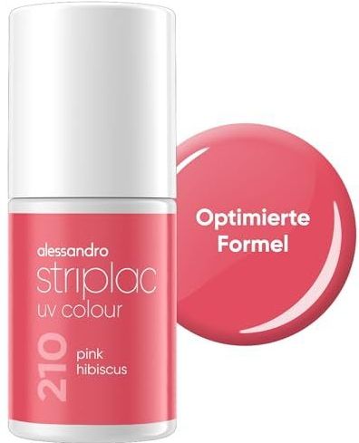 Alessandro - Striplac UV Colour - Nagellak - Pink Hibiscus - 6,5 ml