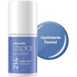 Alessandro - Striplac UV Colour - Nagellak - Baby Blue - 6,5 ml