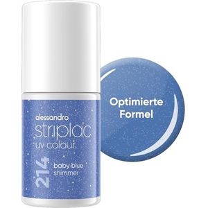 Alessandro - Striplac UV Colour - Nagellak - Baby Blue - 6,5 ml