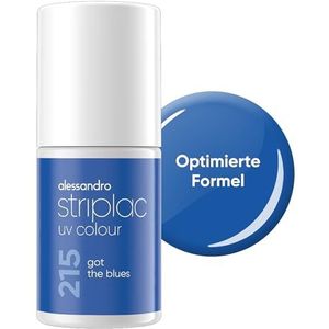 Alessandro - Striplac - UV Nagellak - Blauw - 6,5 ml