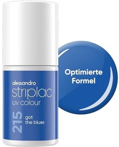 Alessandro - Striplac - UV Nagellak - Blauw - 6,5 ml