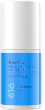 Alessandro - Striplac UV Colour - Nagellak - 616 Blue Blaze - Neon - 6,5 ml