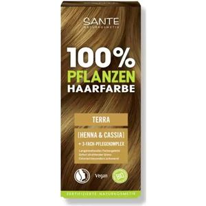 Sante - 100% Pflanzenhaarfarbe - Terra 04 - Haarkleur - 100 g