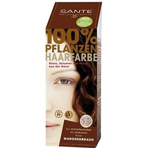 Sante - Plantenpoeder - Kastanjebruin - Haarkleur - 100 g