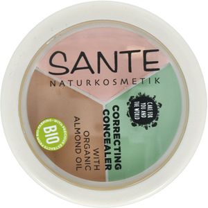 Sante Naturkosmetik - Corrigerende Concealer - Zachtgroen - Vegan