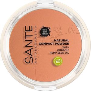 Sante Naturkosmetik Complexion Foundation & Powder Natural Compact Powder No. 03 Warm Honey