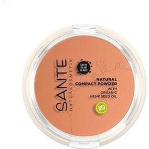 Sante Naturkosmetik Complexion Foundation & Powder Natural Compact Powder No. 03 Warm Honey