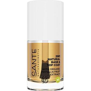 Sante Naturkosmetik - 2in1 Natural Base & Top Coat - Beschermende Lak - Biologisch