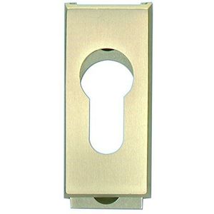 Alpertec 40111970K1 Aluminium beschermrozet als schuifrooster 65x30 mm zilver geanodiseerd deurklink deurbeslag nieuw