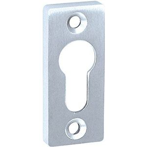 Alpertec 4011980K1 aluminium beschermrozet als schuifrozet 65x30 mm hoogte 10 mm zilver geanodiseerd deurklink deurbeslag nieuw