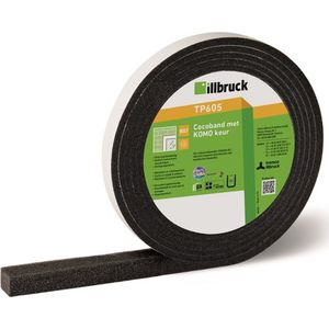 illbruck - TP605 Cocoband - Voegenband - Zwart - Rol a 5,6 Meter
