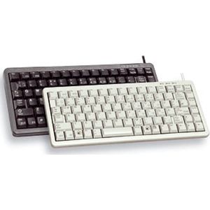 CHERRY Compact keyboard, Combo (USB + PS/2), IT toetsenbord USB + PS/2 QWERTY Grijs