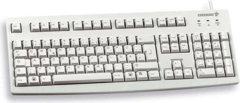 CHERRY G83-6105 toetsenbord USB QWERTY Russisch Grijs